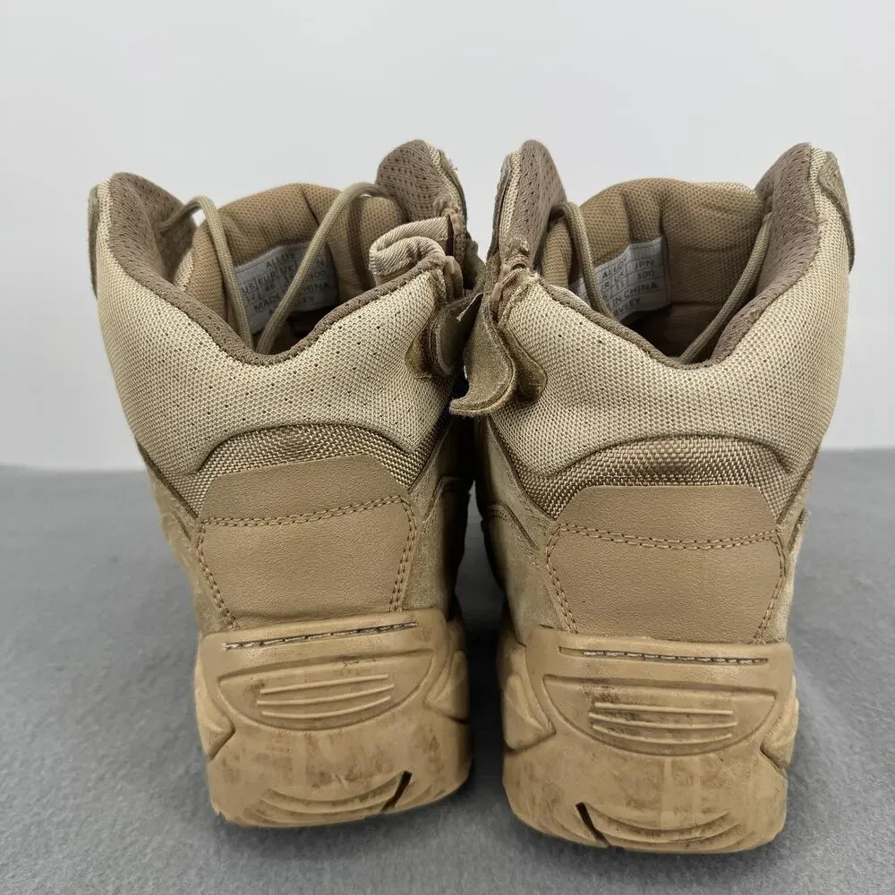 NORTIV 8 Mens 12 Tan Tactical Military Combat Work Hiking Boots A2BBVEEY